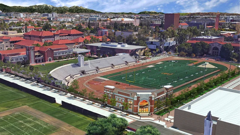 Cromwell Field, University of Southern California, Los Angeles, CA