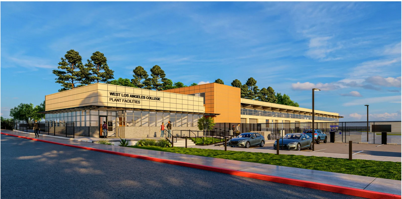 West Los Angeles College Facilities Building — view 3